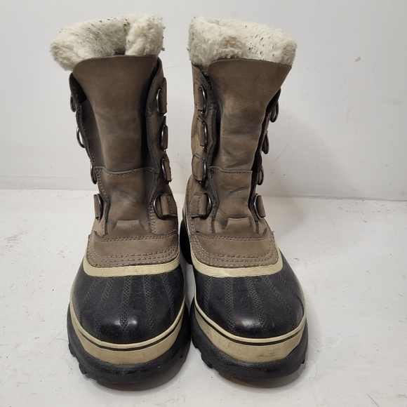 Sorel Caribou Women Waterproof Winter Boots Size 6 - Picture 2 of 13